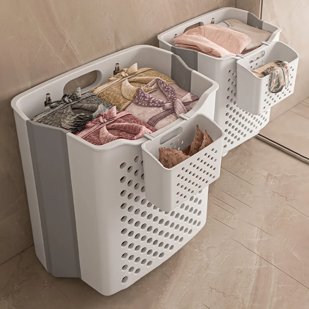 Folding Laundry Basket Wall Mounted Dirty Clothes Storage Box Underwear Storage Basket Large Capacity Bathroom Clothes Organizer
Folding Laundry Basket Wall Mounted Dirty Clothes Storage Box Underwear Storage Basket Large Capacity Bathroom Clothes Organizer