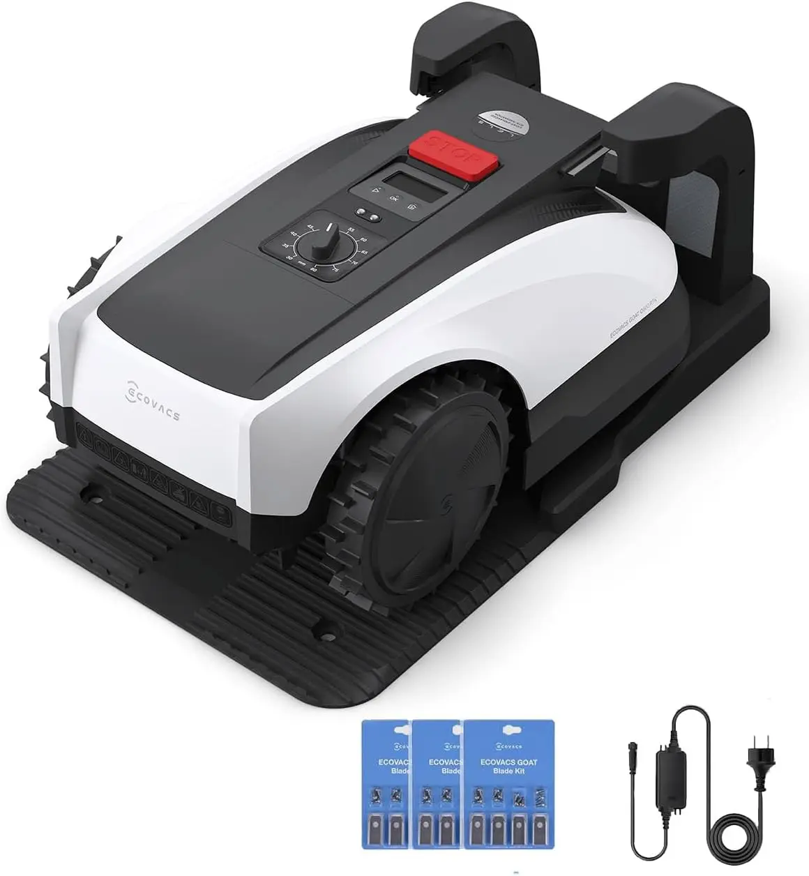 ECOVACS Goat O1000 RTK Care Kit Robotic Lawn Mower with RTK Precision Navigation, No Perimeter Wire, Smart App Control, Auto Mapping, Multi-Zone Management – Includes
ECOVACS Goat O1000 RTK Care Kit Robotic Lawn Mower with RTK Precision Navigation, No Perimeter Wire, Smart App Control, Auto Mapping, Multi-Zone Management – Includes