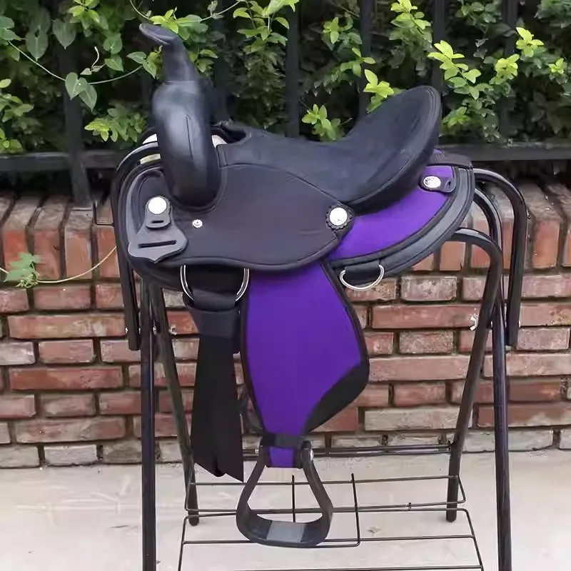 13" Lightweight Nylon Western Saddle, Children's Western Riding Saddle and Tack for Daily Riding
13" Lightweight Nylon Western Saddle, Children's Western Riding Saddle and Tack for Daily Riding