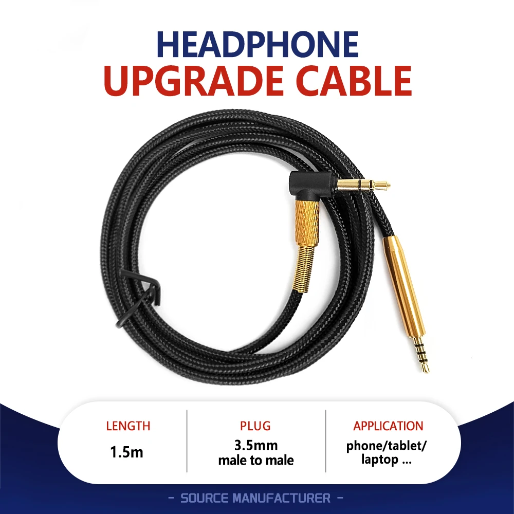 VZONIS Replacement Audio Cable For Bose QC25 OE2 QC35 Headphones 23 AugT3 For AKG Y40 Y50 Y45 For CREATIVE LIVE2 JBL S700
VZONIS Replacement Audio Cable For Bose QC25 OE2 QC35 Headphones 23 AugT3 For AKG Y40 Y50 Y45 For CREATIVE LIVE2 JBL S700