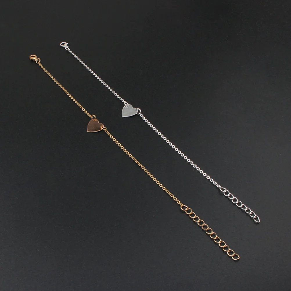 Women Beach Anklet Bracelet Chain Gold Heart Fashion Foot Jewelry Decor for Delicate Lightweight Anklet
Women Beach Anklet Bracelet Chain Gold Heart Fashion Foot Jewelry Decor for Delicate Lightweight Anklet