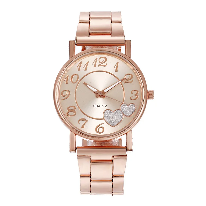 Ladies Watches Women's Heart Quartz Watch Women Casual Stainless Steel Watches Feminino Wrist Watches for Women Luxury Crystal
Ladies Watches Women's Heart Quartz Watch Women Casual Stainless Steel Watches Feminino Wrist Watches for Women Luxury Crystal