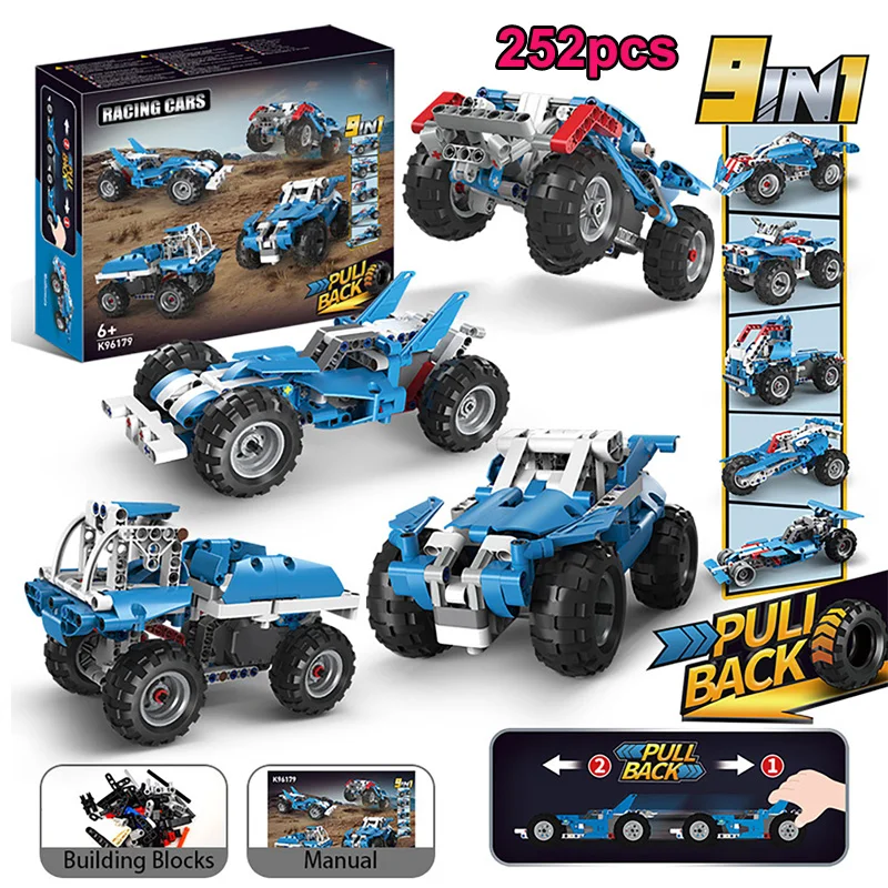 Девять смены назад к силу, модель трюкового автомобиля, набор строительных блоков, 252 шт., детская сборка, гоночные машинки, образовательные игрушки, кирпичи, подарки «сделай сам» 
Девять смены назад к силу, модель трюкового автомобиля, набор строительных блоков, 252 шт., детская сборка, гоночные машинки, образовательные игрушки, кирпичи, подарки «сделай сам»