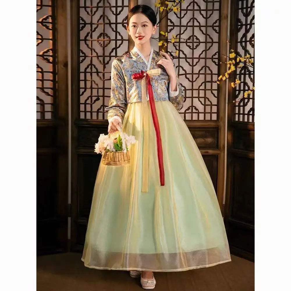 Women's Hanbok Stage Performance Traditional Clothing Korean Wedding Uniforms Court Style Yanji Travel Photography Hanboks
Women's Hanbok Stage Performance Traditional Clothing Korean Wedding Uniforms Court Style Yanji Travel Photography Hanboks