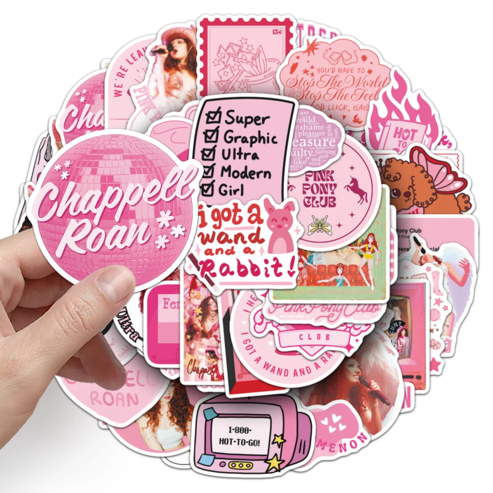 10/30/50PCS Chappell Roan Singer Cartoon Doodle Stickers Decorative Pencil Box Refrigerator Laptop DIY Stickers Decal Kids Toy
10/30/50PCS Chappell Roan Singer Cartoon Doodle Stickers Decorative Pencil Box Refrigerator Laptop DIY Stickers Decal Kids Toy