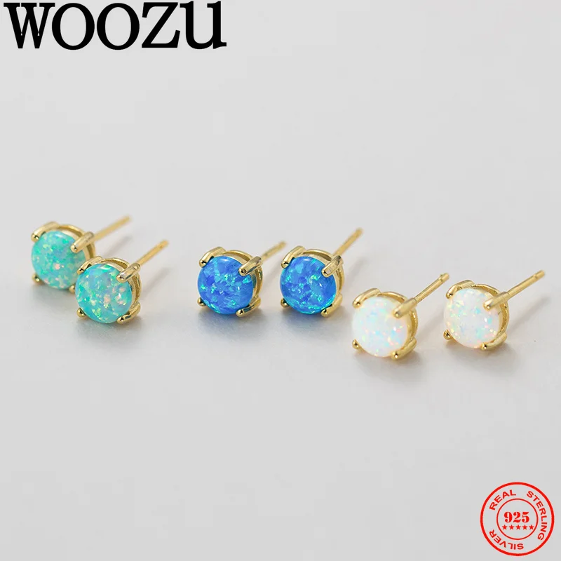 WOOZU настоящее серебро 925 пробы простые милые нежные серьги-гвоздики ярких цветов с цирконием корейские для женщин ювелирные аксессуары подарки
WOOZU настоящее серебро 925 пробы простые милые нежные серьги-гвоздики ярких цветов с цирконием корейские для женщин ювелирные аксессуары подарки