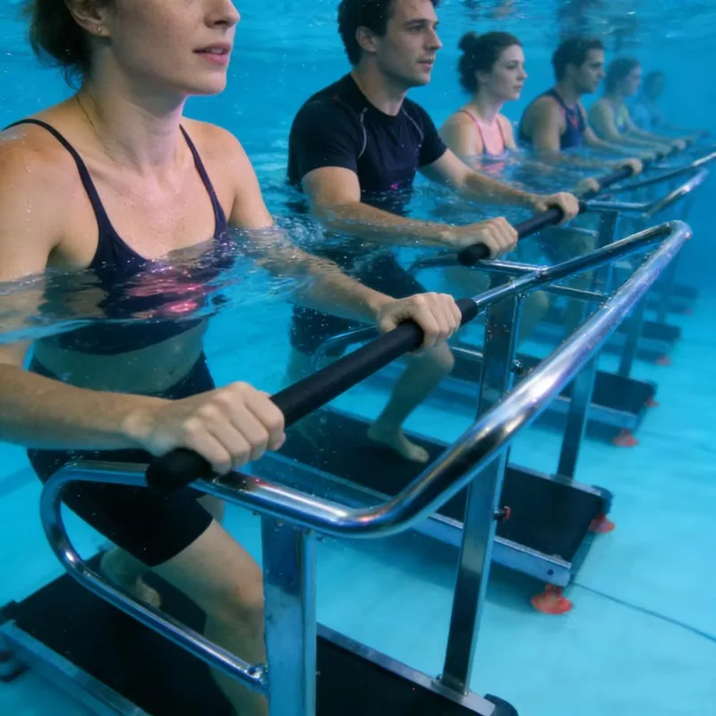 Swimming Pool Underwater Treadmill - Low Impact Rehabilitation Equipment, Joint-Friendly Sports Equipment
Swimming Pool Underwater Treadmill - Low Impact Rehabilitation Equipment, Joint-Friendly Sports Equipment