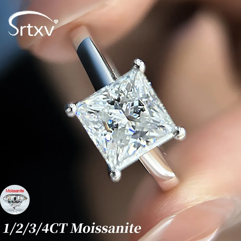 1-4CT Princess Cut Moissanite Rings For Women Man S925 Sterling Silver Plated 18K Gold Wedding Couple Diamond Band Jewelry Gifts
1-4CT Princess Cut Moissanite Rings For Women Man S925 Sterling Silver Plated 18K Gold Wedding Couple Diamond Band Jewelry Gifts