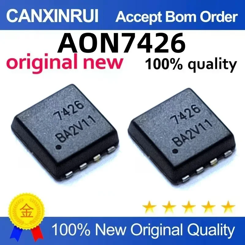 (5-100 pieces) Brand new stock AON7426 AO7426 package DFN3 * 3 silk screen 7426
(5-100 pieces) Brand new stock AON7426 AO7426 package DFN3 * 3 silk screen 7426