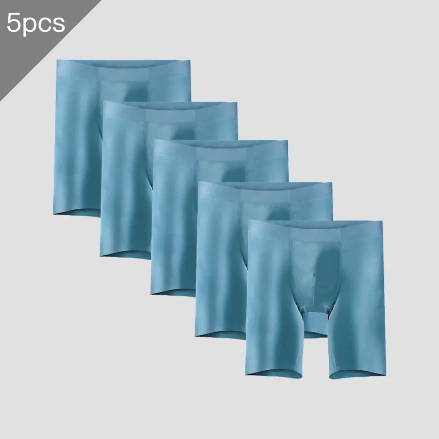 Мужское нижнее белье из модала, 5 шт.: бесшовная спортивная одежда, длинные шорты, предотвращающие натирание, боксеры, мужские шорты больших размеров.
Мужское нижнее белье из модала, 5 шт.: бесшовная спортивная одежда, длинные шорты, предотвращающие натирание, боксеры, мужские шорты больших размеров.