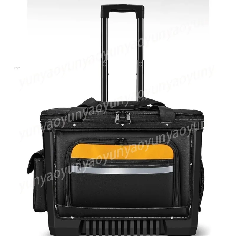 Professional Multifunctional Toolkit With Wheels Electrician Backpack Portable Trolley Tools Electrical Construction Sites
Professional Multifunctional Toolkit With Wheels Electrician Backpack Portable Trolley Tools Electrical Construction Sites