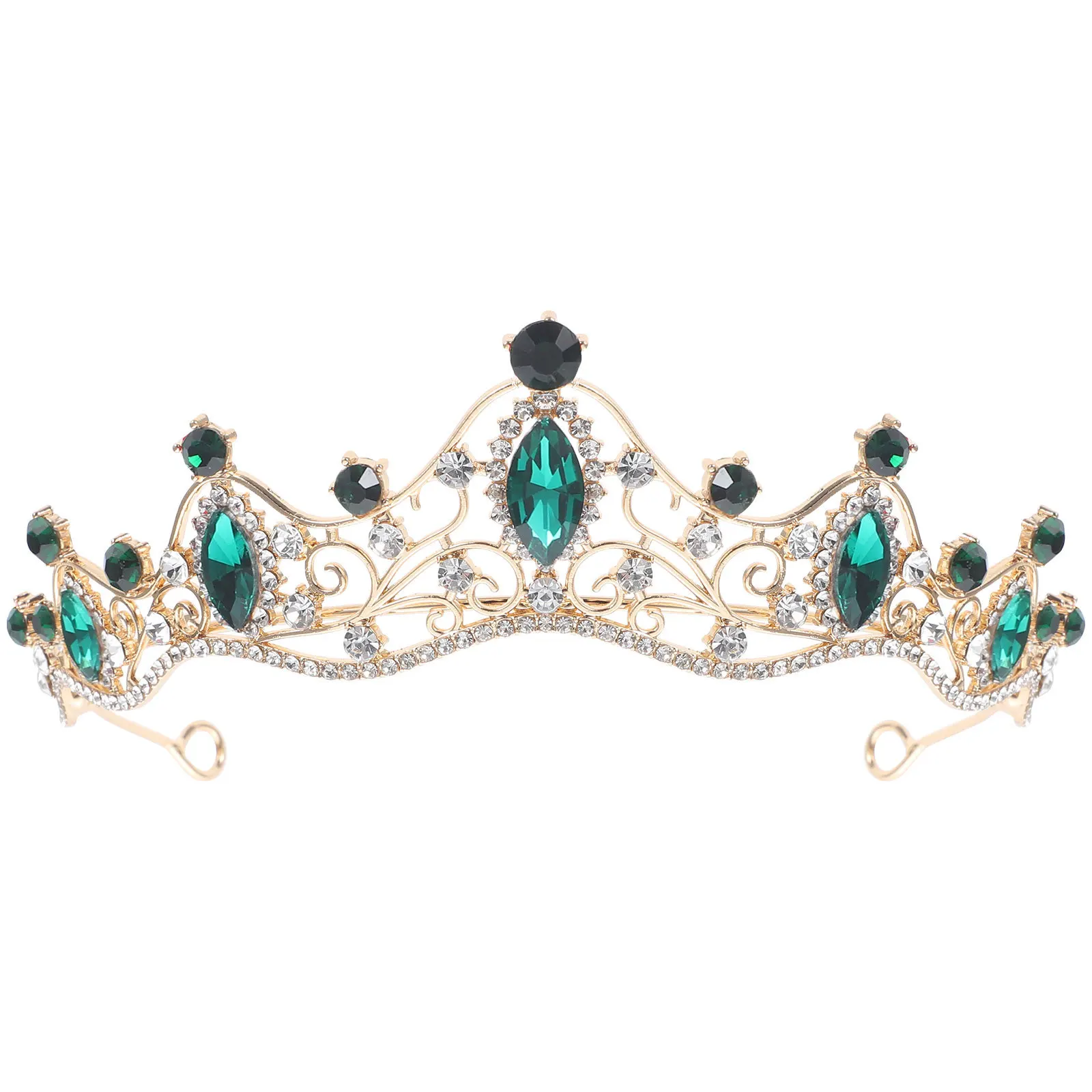 Baroque Rhinestone Bridal Tiara Crown Elegant Wedding Headband Bride Hair Decor Headdress for Banquet Party Bridal Headdress
Baroque Rhinestone Bridal Tiara Crown Elegant Wedding Headband Bride Hair Decor Headdress for Banquet Party Bridal Headdress