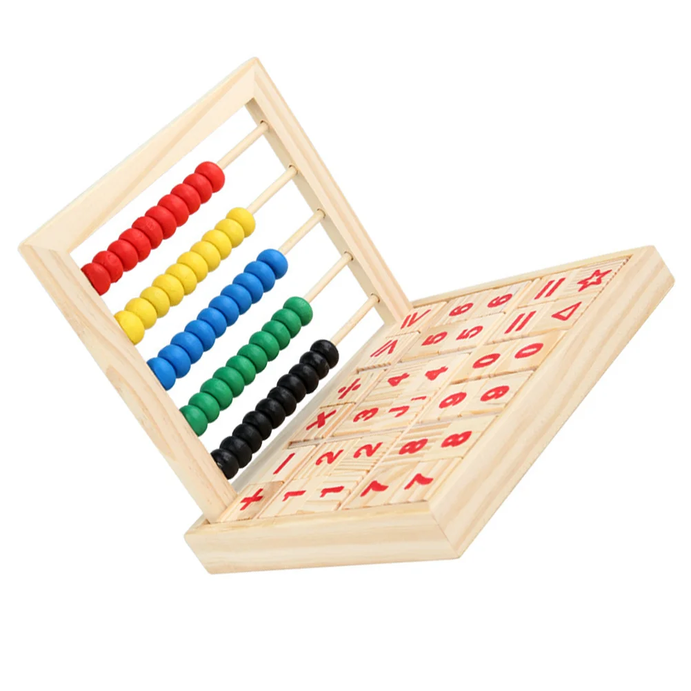 Wooden Math Learning Abacus Bead Arithmetic Toy Kids Educational Plaything Counting Rack Student Tools Colorful Paint
Wooden Math Learning Abacus Bead Arithmetic Toy Kids Educational Plaything Counting Rack Student Tools Colorful Paint