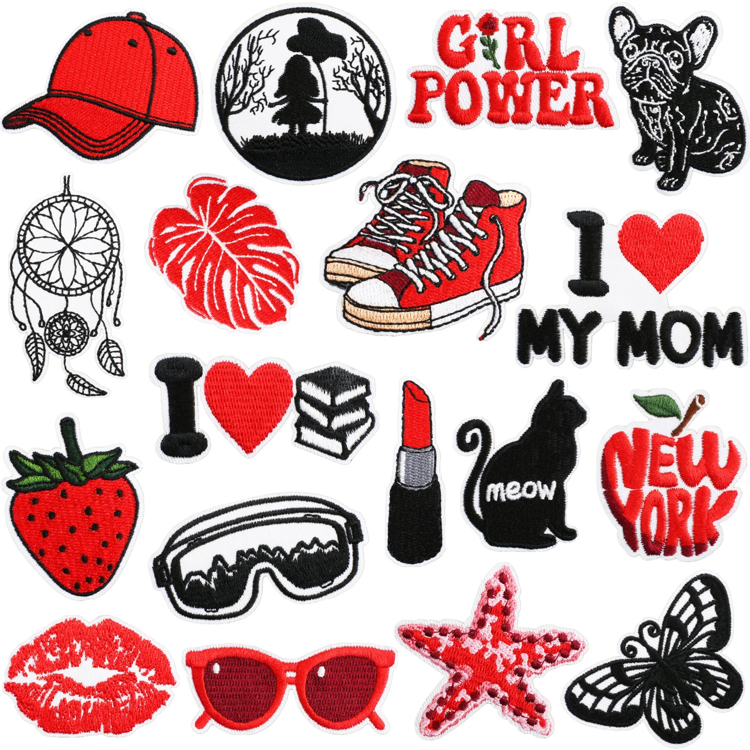 10 Pcs Cartoon Badges Embroidery Patches Embroidered Clothing Hat Bag Shoe Repair Material Phone Gift Box Decor DIY Accessory
10 Pcs Cartoon Badges Embroidery Patches Embroidered Clothing Hat Bag Shoe Repair Material Phone Gift Box Decor DIY Accessory