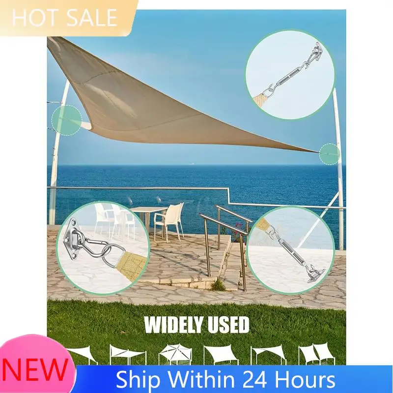 A78K New Shade Sail Hardware Kit: M6 Shade Sail Hardware Installation Kit For Courtyard Garden Swimming Pool (42 Pieces)
A78K New Shade Sail Hardware Kit: M6 Shade Sail Hardware Installation Kit For Courtyard Garden Swimming Pool (42 Pieces)