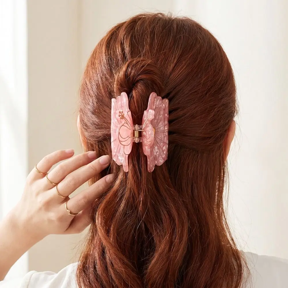 Creative Hairpin Floral Hair Claw Large Retro Flower Hair Clip Korean Style Acrylic Plastic Shark Clip Hair Accessories
Creative Hairpin Floral Hair Claw Large Retro Flower Hair Clip Korean Style Acrylic Plastic Shark Clip Hair Accessories