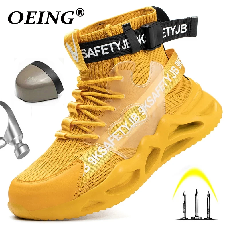 2023 New Men Work Safety Shoes Boots Brand Indestructible Shoes Steel Toe Working Sneakers Puncture-Proof Shoes Large Size 48
2023 New Men Work Safety Shoes Boots Brand Indestructible Shoes Steel Toe Working Sneakers Puncture-Proof Shoes Large Size 48