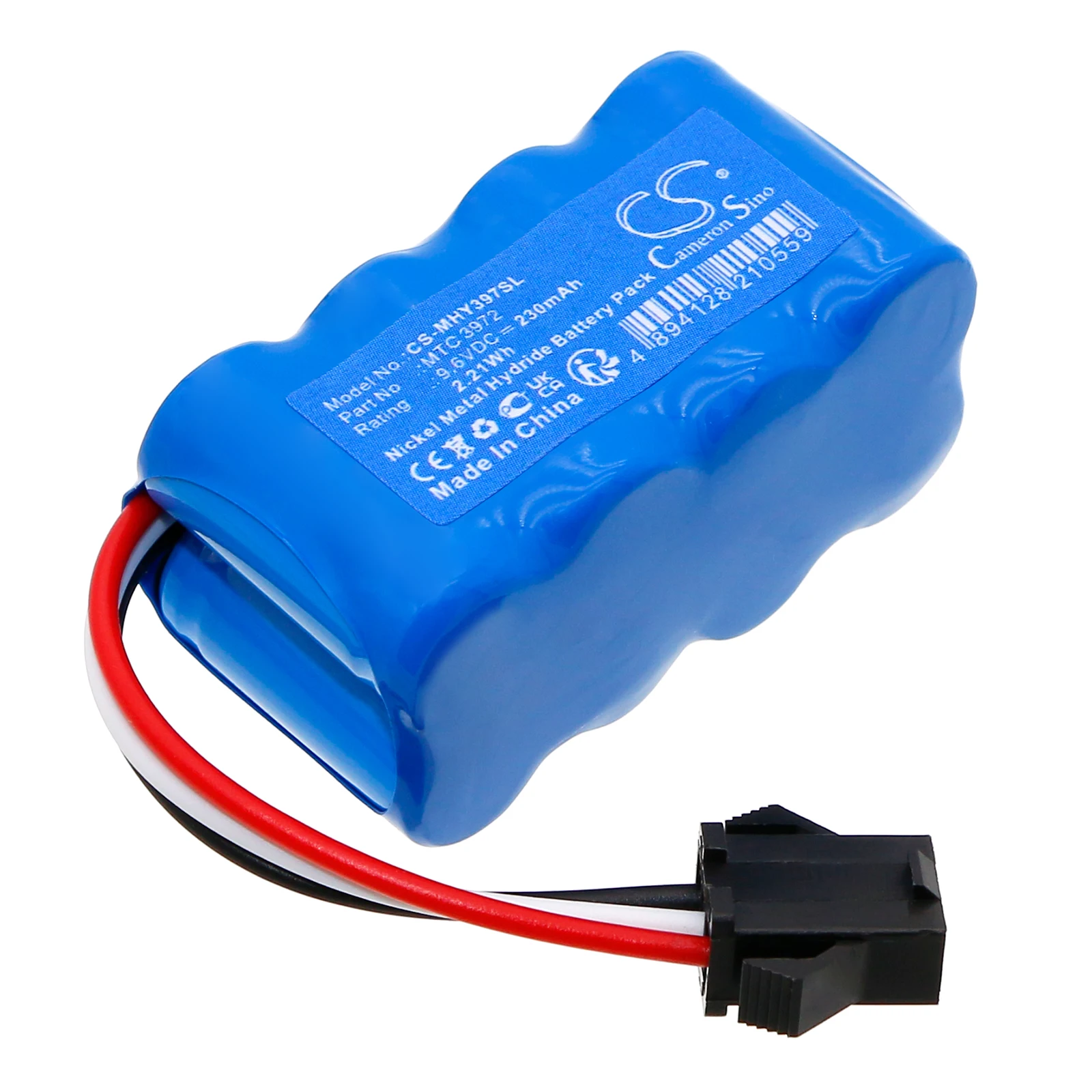 Ni-MH Heli/Airplane Battery for Megatech, 9.6V, 230mAh , Compatible Models: Hydro-Fly
Ni-MH Heli/Airplane Battery for Megatech, 9.6V, 230mAh , Compatible Models: Hydro-Fly
