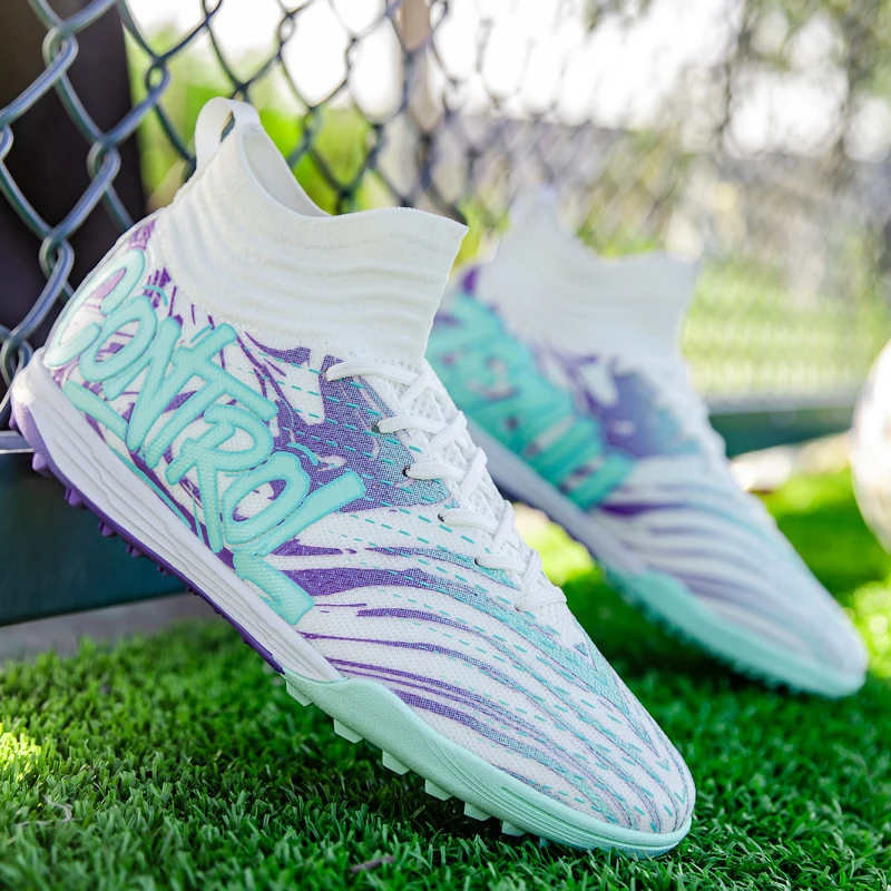 Outdoor Soccer Shoes Men New Anti-slip Grass Training Breathable Lace-up Football Boots Comfortable Casual Sports Shoes Men
Outdoor Soccer Shoes Men New Anti-slip Grass Training Breathable Lace-up Football Boots Comfortable Casual Sports Shoes Men