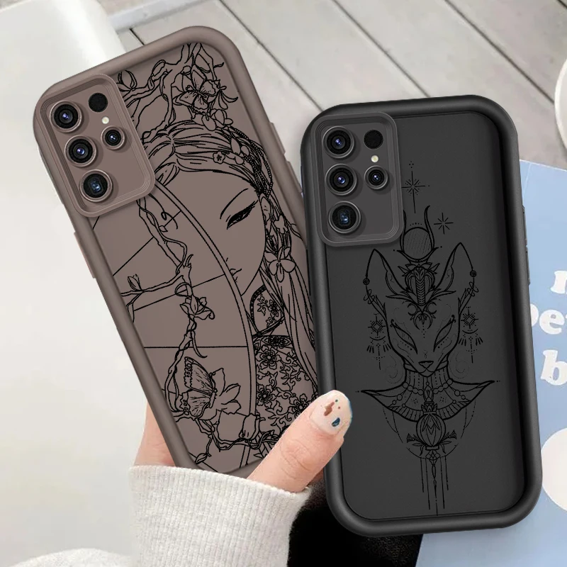 Dragon Girl Fashion Cartoon For Samsung Note 20 S24 S23 S22 S21 S20 Ultra Plus FE A25 A23 A22 A15 A31 5G Eye Ladder Cover
Dragon Girl Fashion Cartoon For Samsung Note 20 S24 S23 S22 S21 S20 Ultra Plus FE A25 A23 A22 A15 A31 5G Eye Ladder Cover