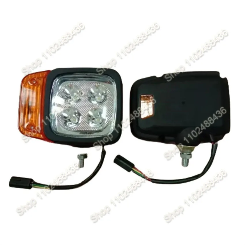 1 шт. Передняя комбинированная светодиодная фара для экскаватора с указателями поворота для вилочного погрузчика
1 шт. Передняя комбинированная светодиодная фара для экскаватора с указателями поворота для вилочного погрузчика