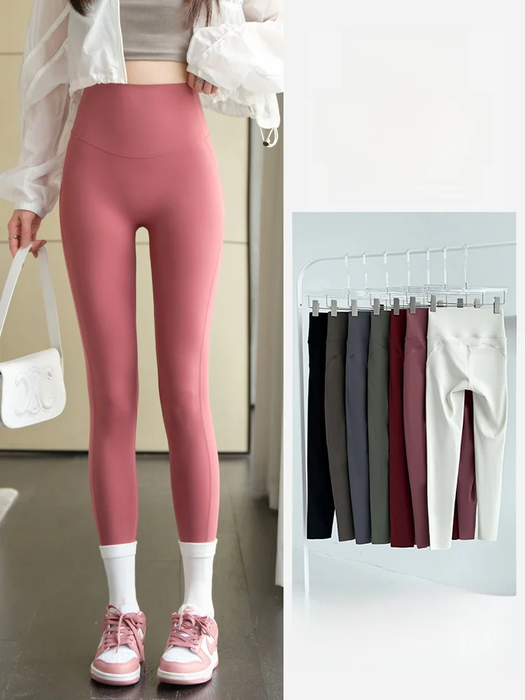 Брюки для йоги с высокой талией, женские брюки из коровьей кожи, тонкие модели, брюки для осенней одежды
Брюки для йоги с высокой талией, женские брюки из коровьей кожи, тонкие модели, брюки для осенней одежды