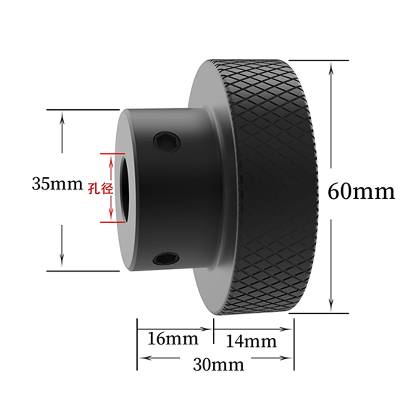 φ60mm Aluminum Alloy Handwheel, Embossed Knob Top Screw Machine Slide Movable Handwheel
φ60mm Aluminum Alloy Handwheel, Embossed Knob Top Screw Machine Slide Movable Handwheel