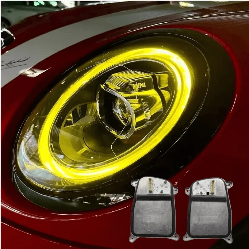 Yellow Angel Eye DRL Board For 2019 2020 2021 Mini Cooper F55 F56 F57 Clubman F54 LCI LED Headlight Daytime Running Light Module
Yellow Angel Eye DRL Board For 2019 2020 2021 Mini Cooper F55 F56 F57 Clubman F54 LCI LED Headlight Daytime Running Light Module