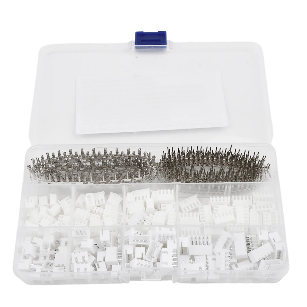 560pcs/Lot XH2.54mm 2P 3P 4P 5P Terminal Socket Header Wire Adaptor Cable terminals JSt Connectors DIY Electronic Set
560pcs/Lot XH2.54mm 2P 3P 4P 5P Terminal Socket Header Wire Adaptor Cable terminals JSt Connectors DIY Electronic Set