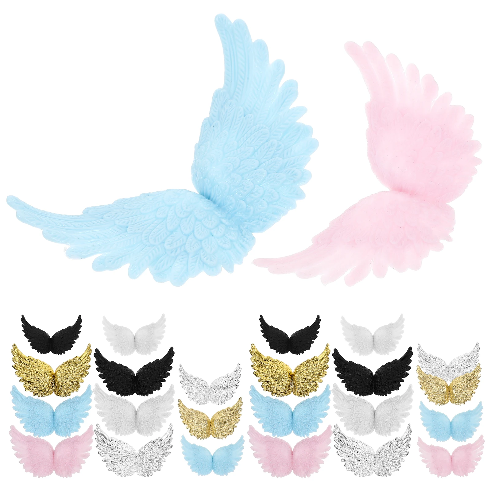 30pcs Angel Wings Cake Decoration 10cm 8cm Mixed Color Plastic DIY Crafts Making Supplies for Cake Topper Craft Decor H made
30pcs Angel Wings Cake Decoration 10cm 8cm Mixed Color Plastic DIY Crafts Making Supplies for Cake Topper Craft Decor H made
