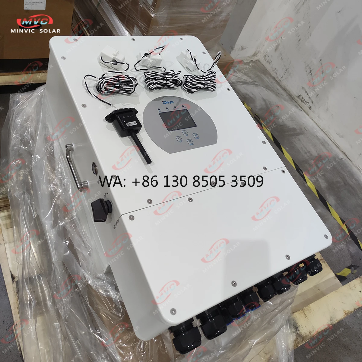 EU Warehouse Deye SUN-12K-SG04LP3-EU 3 Phase Hybrid Solar Inverter 12KW 10KW 8KW Wechselrichter 3 Phase Hybrid Solar Inverter
EU Warehouse Deye SUN-12K-SG04LP3-EU 3 Phase Hybrid Solar Inverter 12KW 10KW 8KW Wechselrichter 3 Phase Hybrid Solar Inverter