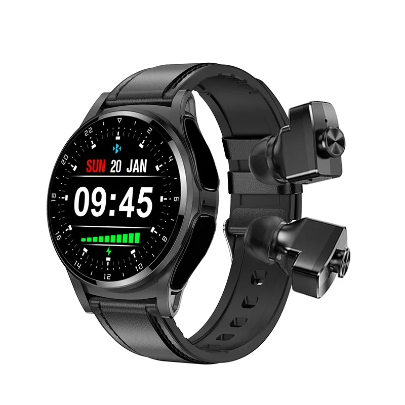 Gaines GT66 Смарт-часы 2 в 1, беспроводные наушники, 1,39 дюйма, HD, большой экран, Bluetooth-набор номера, NFC TWS, наушники, наручные часы
Gaines GT66 Смарт-часы 2 в 1, беспроводные наушники, 1,39 дюйма, HD, большой экран, Bluetooth-набор номера, NFC TWS, наушники, наручные часы