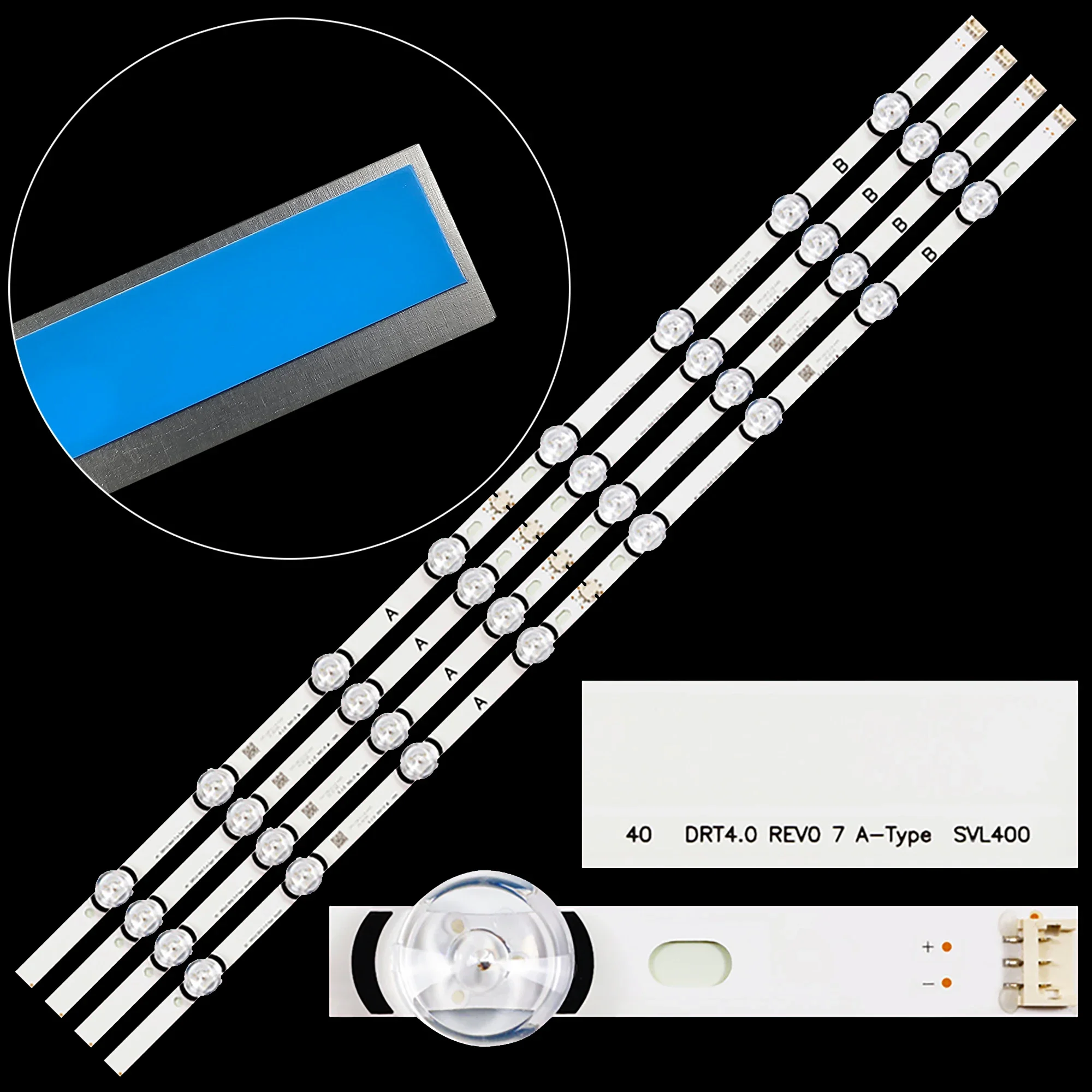 Светодиодная лента подсветки для 40LF570V 40LH5300-UA 40LX570H 40LF631V-ZA DRT 3.0 40"_A B тип 40LF570V-ZA 40LX560H-UA
Светодиодная лента подсветки для 40LF570V 40LH5300-UA 40LX570H 40LF631V-ZA DRT 3.0 40"_A B тип 40LF570V-ZA 40LX560H-UA
