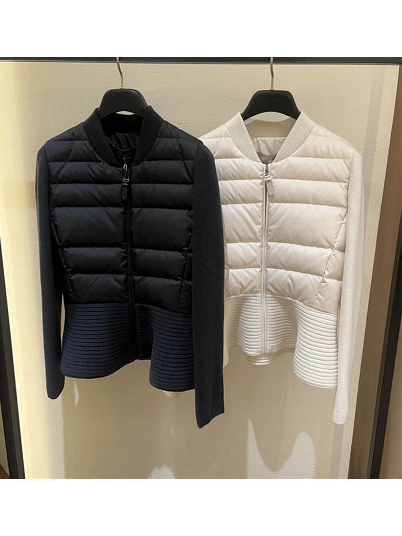 MICOAT Women's ort Puffer Jaet 2025 Winter Knitted Splicing Goose down Slim Fit Ele Sle Two Colors Commute Wear
MICOAT Women's ort Puffer Jaet 2025 Winter Knitted Splicing Goose down Slim Fit Ele Sle Two Colors Commute Wear