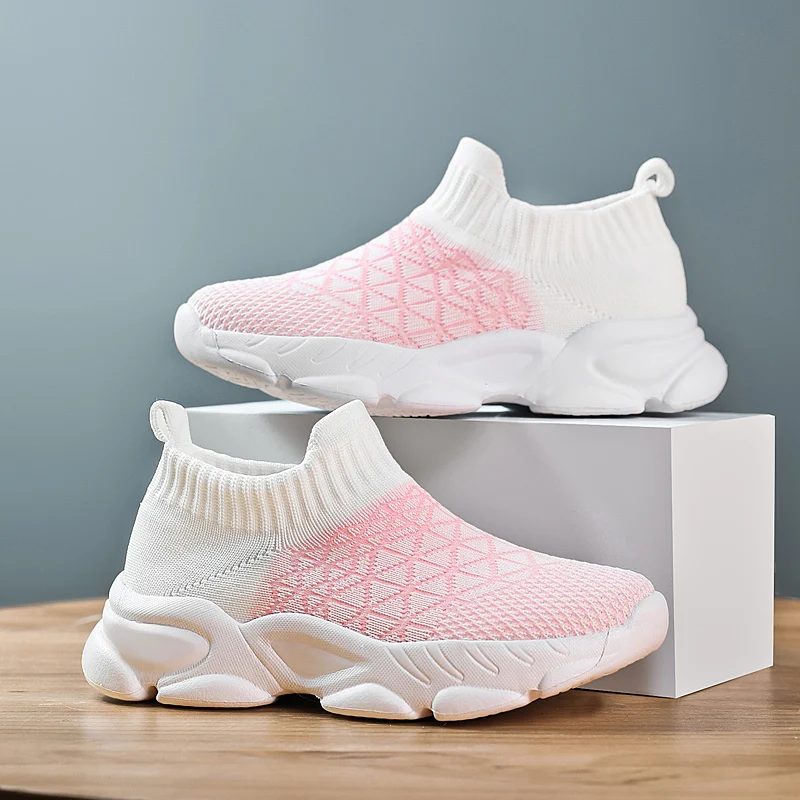 Casual Children Shoes for Boy Breathable Knit Sock Sneakers for Kids Lightweight Comfortable Slip Ons Shoes for Girls
Casual Children Shoes for Boy Breathable Knit Sock Sneakers for Kids Lightweight Comfortable Slip Ons Shoes for Girls