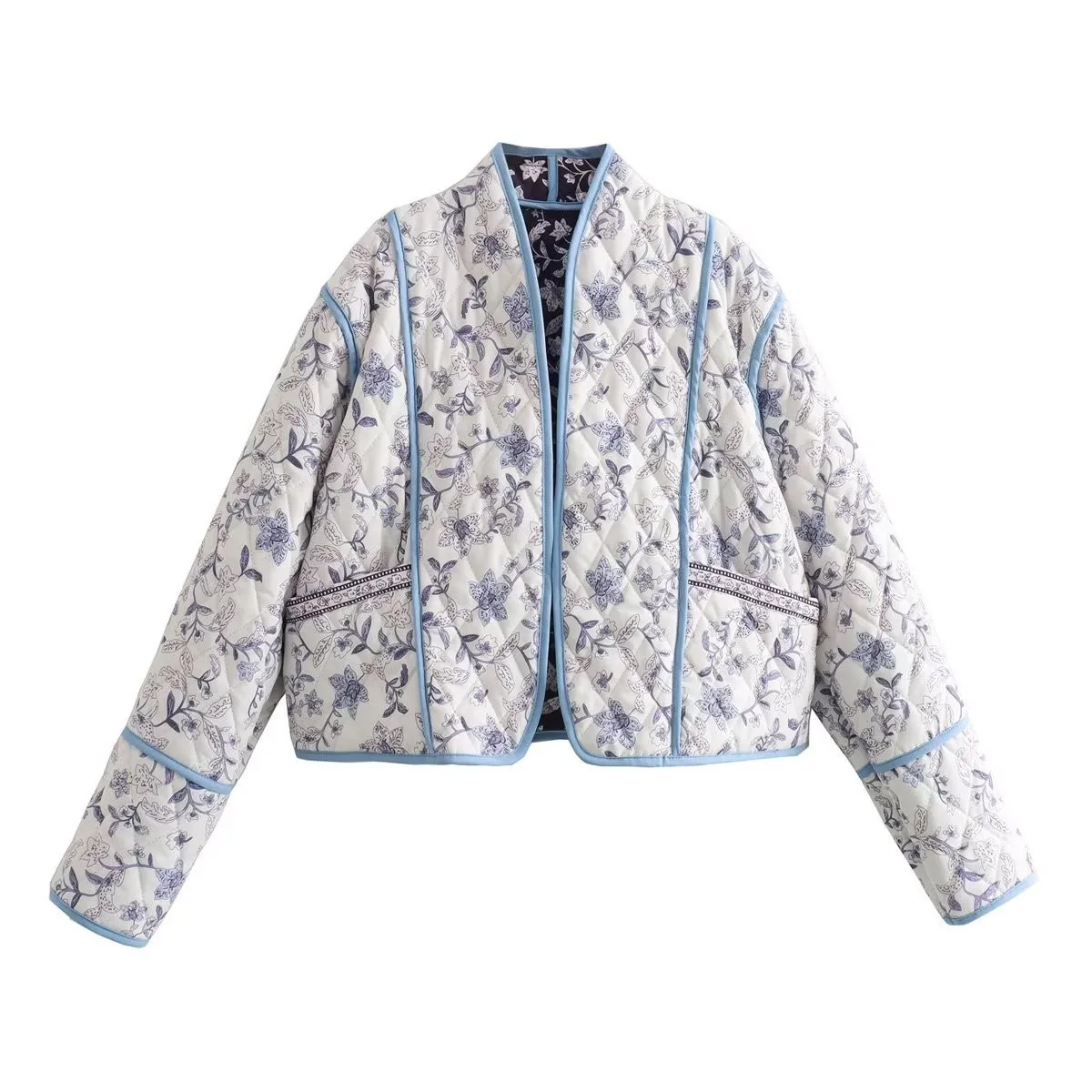 European and American Spring and Autumn Winter Cotton Double-Sided Fabric Cotton Jacket Coat for Women
European and American Spring and Autumn Winter Cotton Double-Sided Fabric Cotton Jacket Coat for Women