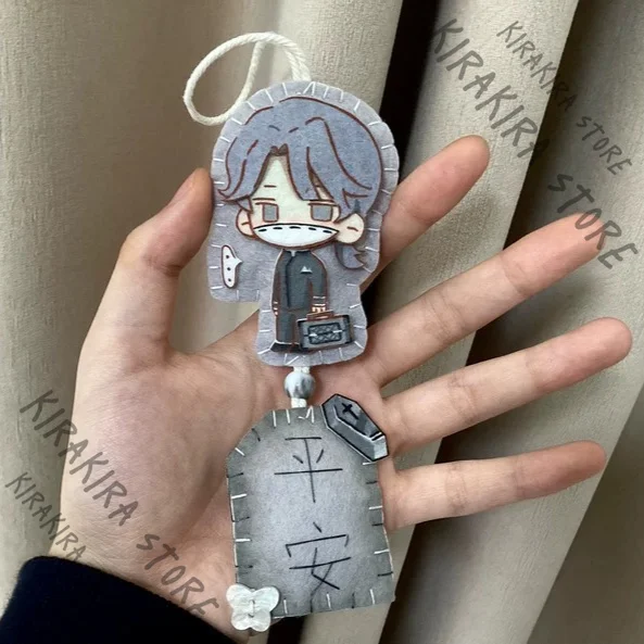 Identity Ⅴ Aesop Carl Embalmer Amulet Keychain Keyring Non-woven Fabric Pendant Cosplay Hanging Drop Manual Periphery
Identity Ⅴ Aesop Carl Embalmer Amulet Keychain Keyring Non-woven Fabric Pendant Cosplay Hanging Drop Manual Periphery
