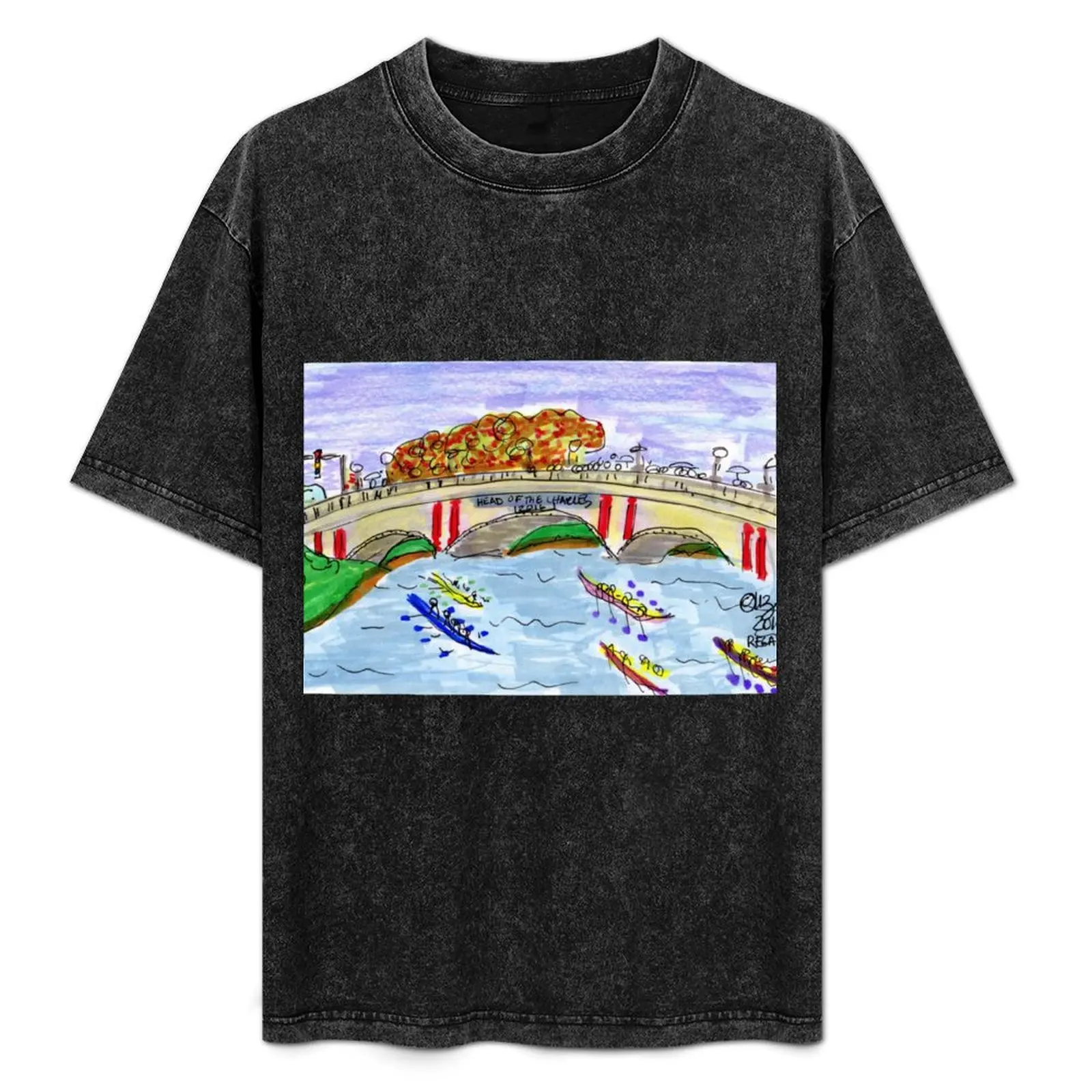 Regatta Head of the Charles T-Shirt Novelty Print Casual Tee Shirt
Regatta Head of the Charles T-Shirt Novelty Print Casual Tee Shirt
