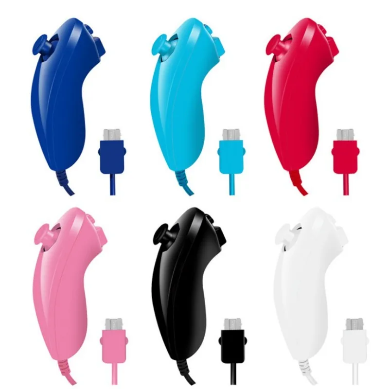 For Nintendo Wii Game Controller Nunchuck Hand Curved Game Handle Controller Left Hand Curved Game Handle Controller
For Nintendo Wii Game Controller Nunchuck Hand Curved Game Handle Controller Left Hand Curved Game Handle Controller