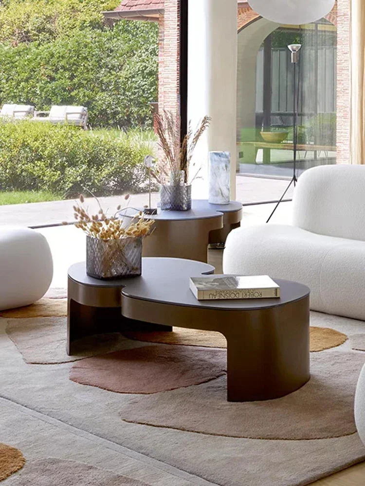 Special-Shaped Creative Coffee Table Italian Minimalist Living Room Coffee Tea Table
Special-Shaped Creative Coffee Table Italian Minimalist Living Room Coffee Tea Table