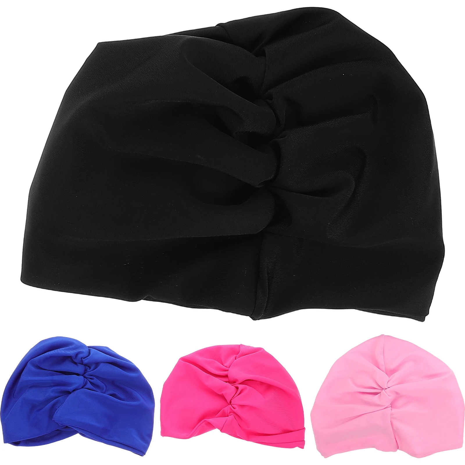 4PCS Multilayer Pleated Swim Caps Comfortable NonTight Fit for Women Girls Long Hair Waterproof Nylon Swimming Hat
4PCS Multilayer Pleated Swim Caps Comfortable NonTight Fit for Women Girls Long Hair Waterproof Nylon Swimming Hat