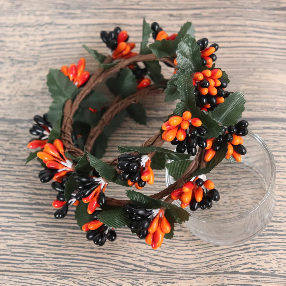 2Pcs Versatile Wreaths for Pillar Candles Artificial Berry Ring Decor Spring Holiday Table Centerpiece Home Decoration
2Pcs Versatile Wreaths for Pillar Candles Artificial Berry Ring Decor Spring Holiday Table Centerpiece Home Decoration