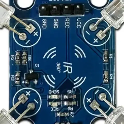 360° IR Transmitter Receiver Module – Infrared Remote Control Transceiver for MCU & DIY Electronic Projects
360° IR Transmitter Receiver Module – Infrared Remote Control Transceiver for MCU & DIY Electronic Projects
