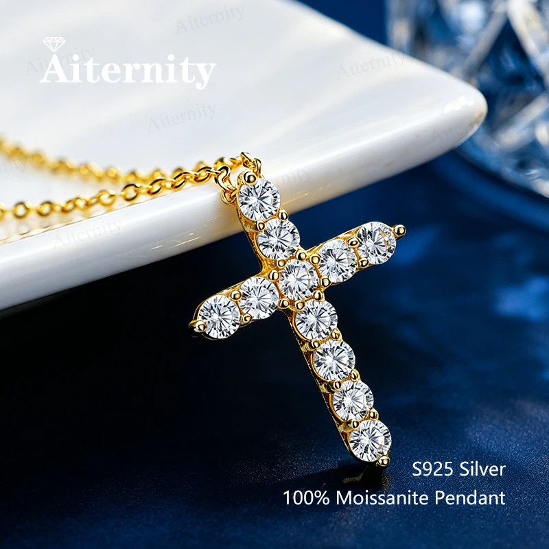 Women's Moissanite Necklace S925 Silver Pendant Certified Jewelry Engagement Bridal Fine Neck Chain
Women's Moissanite Necklace S925 Silver Pendant Certified Jewelry Engagement Bridal Fine Neck Chain