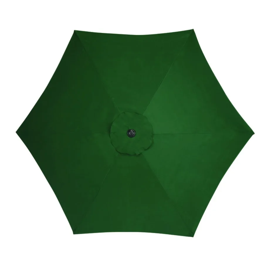9 ft Tiltable Fabric Outdoor Market Umbrella in Green
9 ft Tiltable Fabric Outdoor Market Umbrella in Green