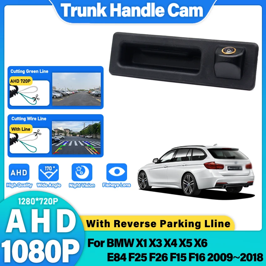 Для BMW X1 X3 X4 X5 X6 E84 F25 F26 F15 F16: Золотая камера заднего вида AHD HD с линзой «рыбий глаз» и ночным видением для установки на ручку багажника
Для BMW X1 X3 X4 X5 X6 E84 F25 F26 F15 F16: Золотая камера заднего вида AHD HD с линзой «рыбий глаз» и ночным видением для установки на ручку багажника