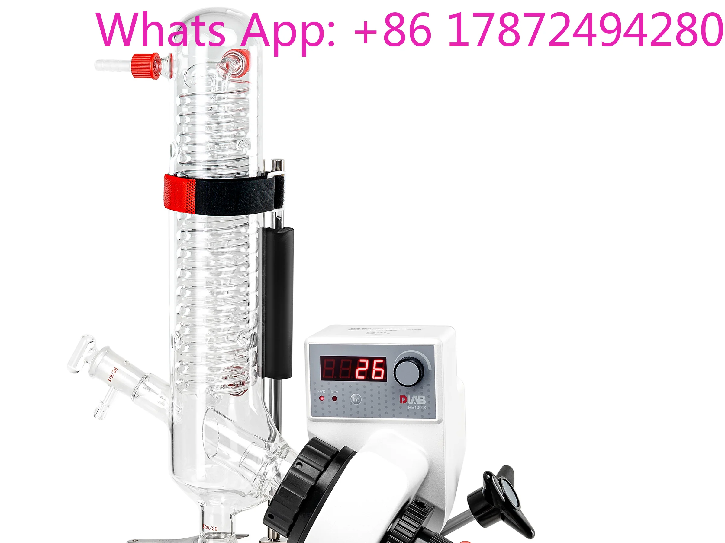 5L Rotary Evaporator Main Unit, Water Oil Heating Mode Vacuum Pump Evaporator Chiller
5L Rotary Evaporator Main Unit, Water Oil Heating Mode Vacuum Pump Evaporator Chiller