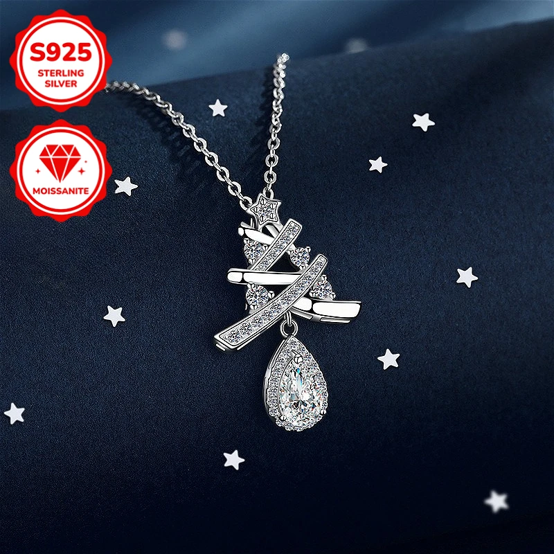 1pc 1.0Carat Exquisite S925 Silver Moissanite Necklace, Christmas Tree-shaped Pendant Necklace, The Perfect Christmas Gift.
1pc 1.0Carat Exquisite S925 Silver Moissanite Necklace, Christmas Tree-shaped Pendant Necklace, The Perfect Christmas Gift.