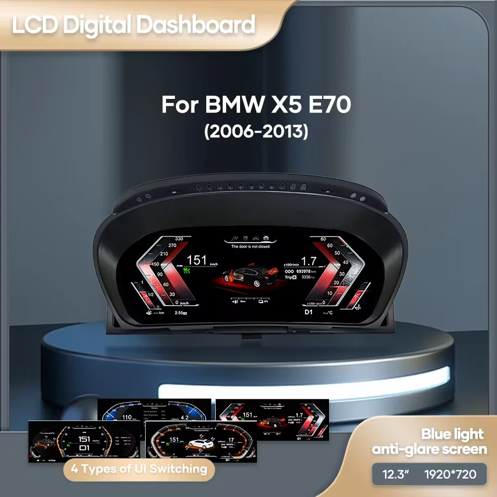 2024 Latest Digital LCD Dashboard For BMW 3 4 Series F30 F31 F32 F33 F34 F36 X3 F25 F26 Cluster instrument Cockpit speedometer
2024 Latest Digital LCD Dashboard For BMW 3 4 Series F30 F31 F32 F33 F34 F36 X3 F25 F26 Cluster instrument Cockpit speedometer