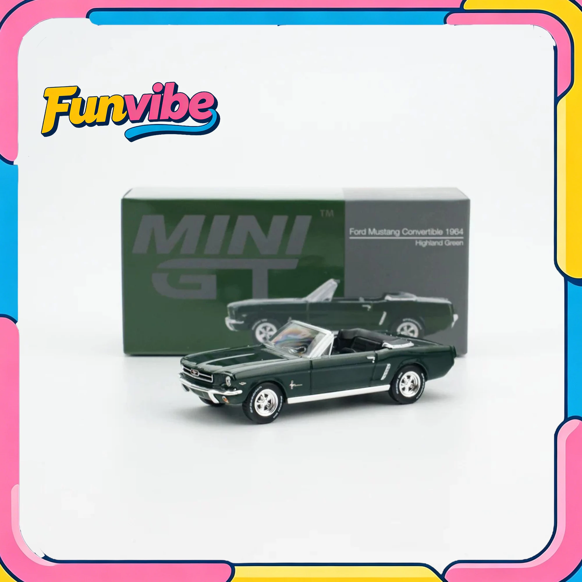 MINIGT 1:64 Ford Mustang Convertible 1964 Alloy Diecast Car Model Room Display Cars Toys Simulation Colletion Cars for Boy Gift
MINIGT 1:64 Ford Mustang Convertible 1964 Alloy Diecast Car Model Room Display Cars Toys Simulation Colletion Cars for Boy Gift